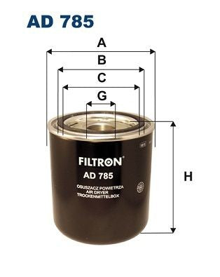 FILTRON AD 785 Dessicateur, système d'air comprimé