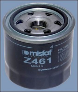 Filtre à huile MISFAT Z461