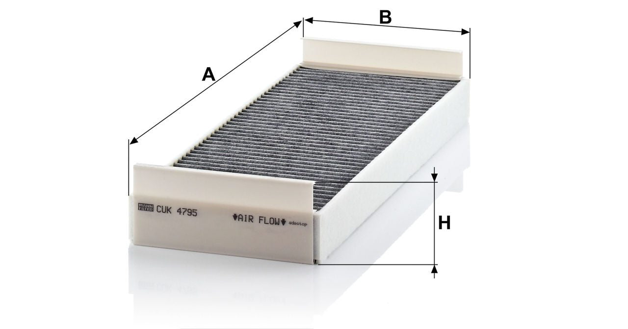 MANN-FILTER CU 4795 Filtre d'habitacle