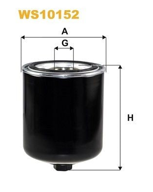 WIX FILTERS WS10152 Cartouche de dessicateur, système d'air comprimé